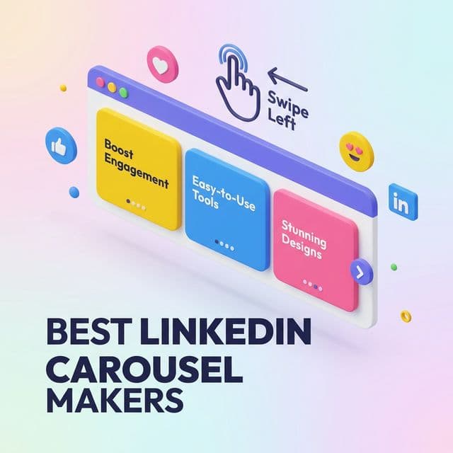 8 Best LinkedIn Carousel Makers (No Design Skills Needed)